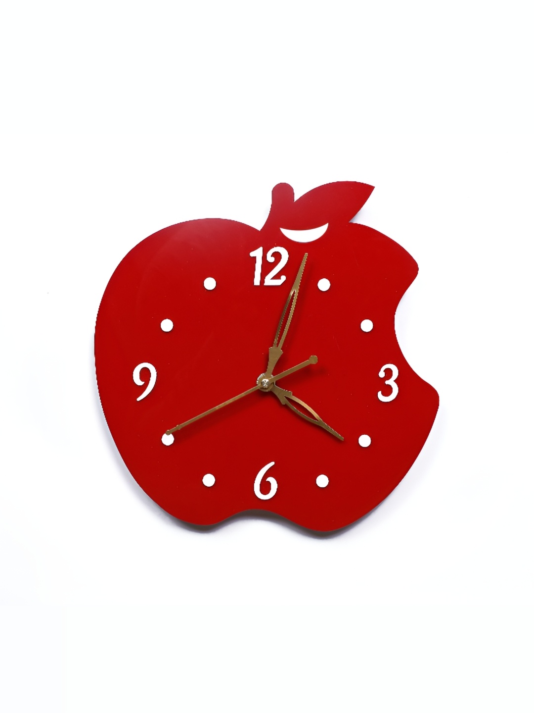 

FASTQT Red & White Analogue Contemporary Wall Clock