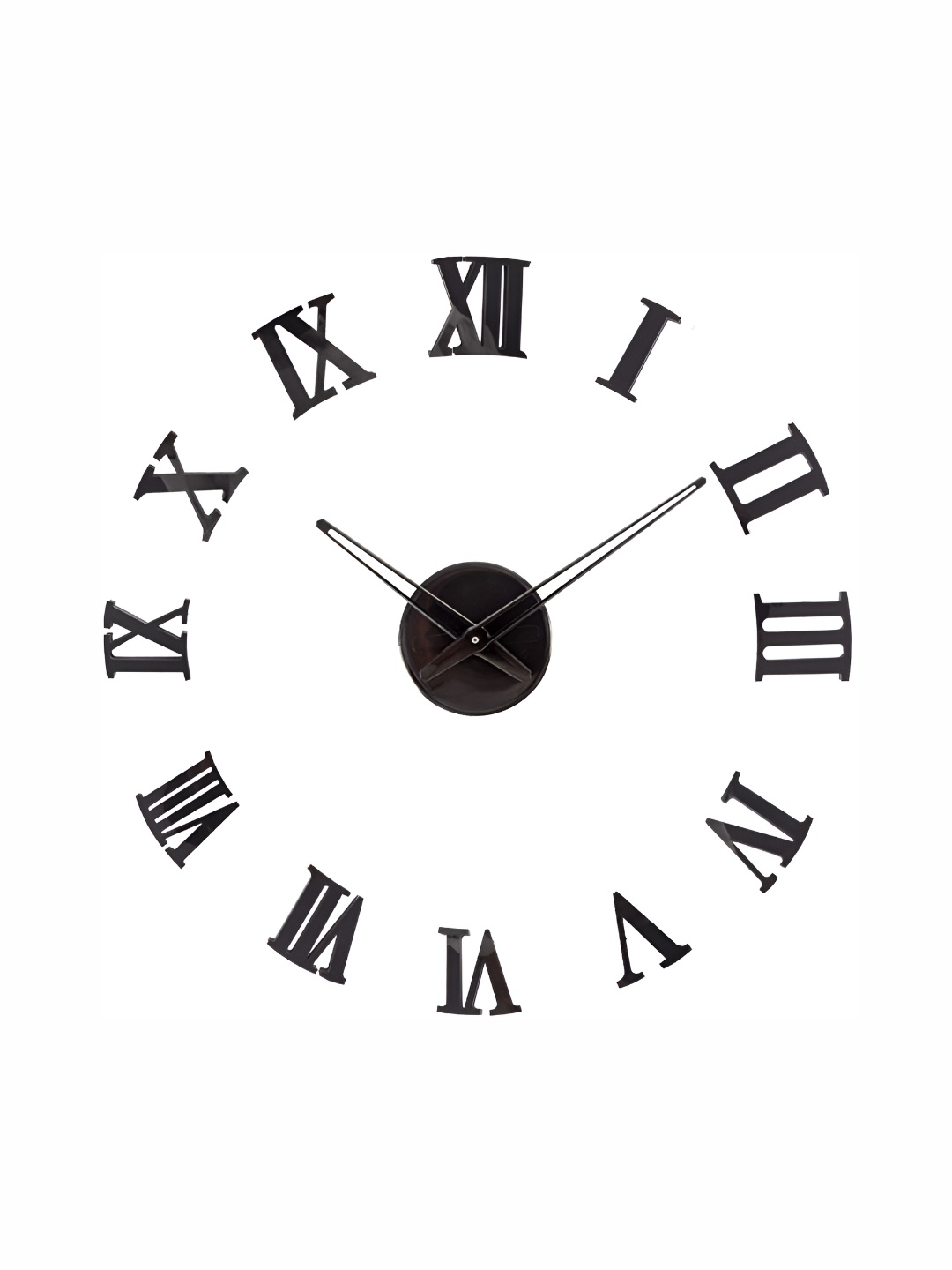 

FASTQT Black Analogue Contemporary Wall Clock