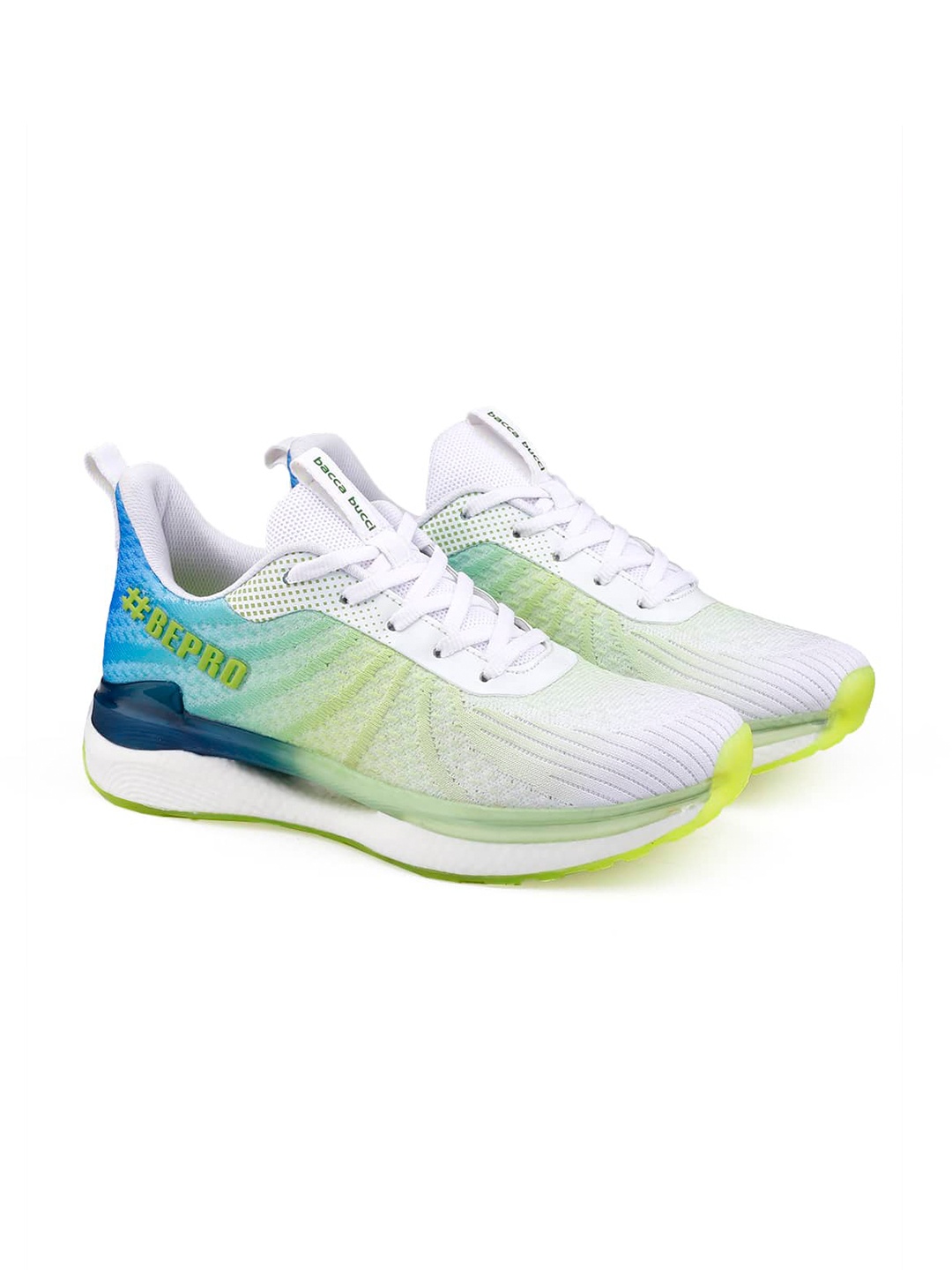 

bacca bucci PacerEdge Elite Men Mesh Running Shoes, Green