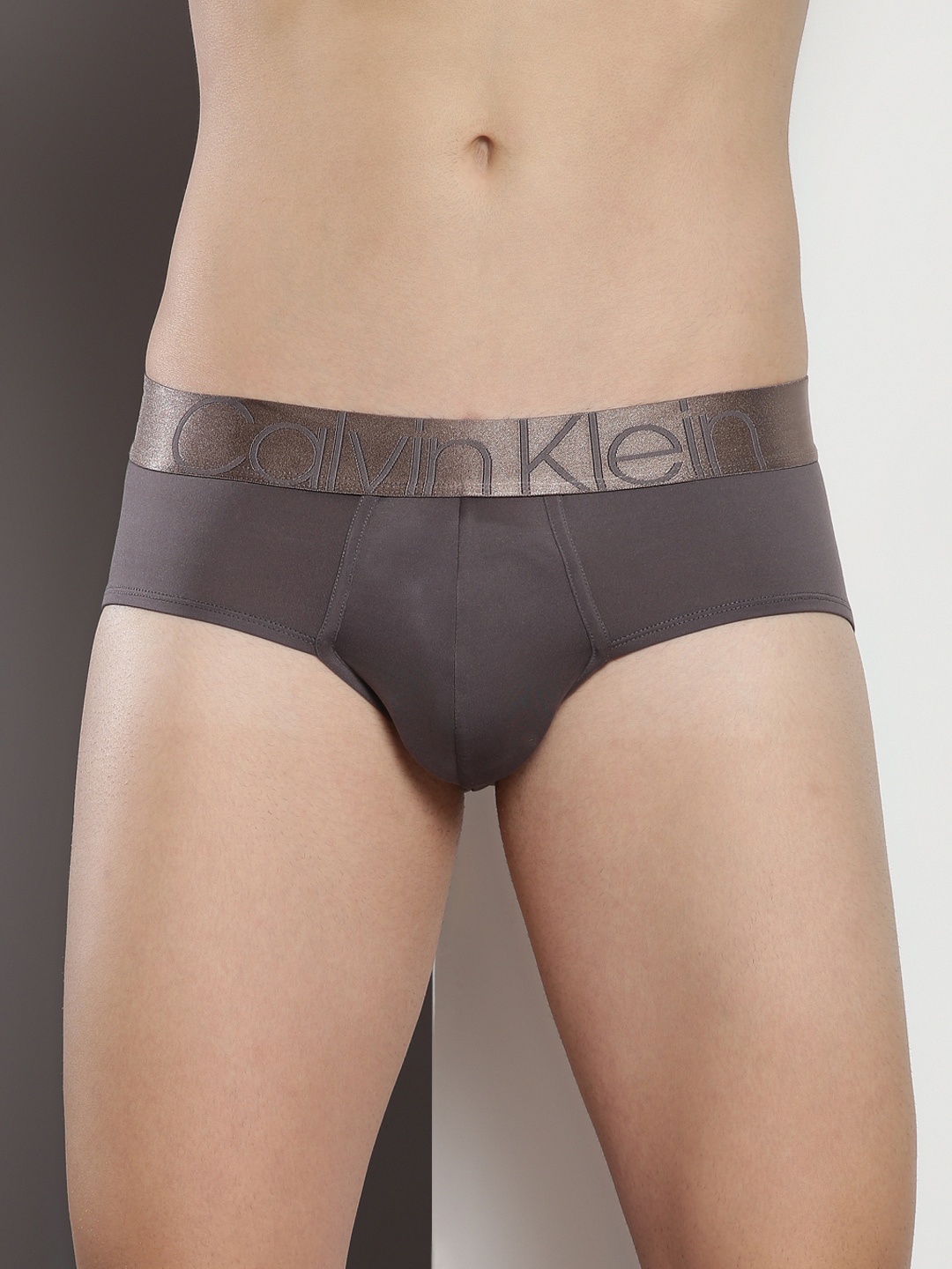 

Calvin Klein Underwear Mid Rise Hipster Briefs HBFH230035GS, Grey