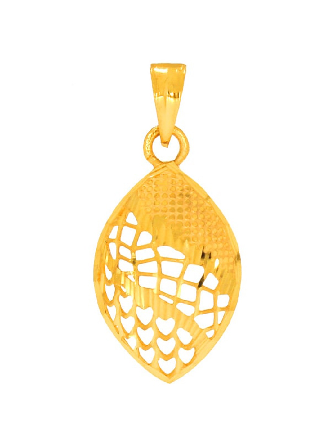 

SENCO 22KT Gold Petal Pendant-2.2gm