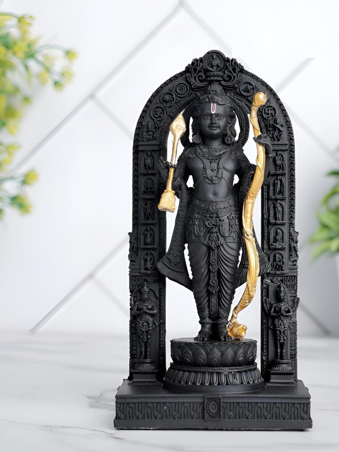 

E-Ezra Black Religious Idol Showpiece