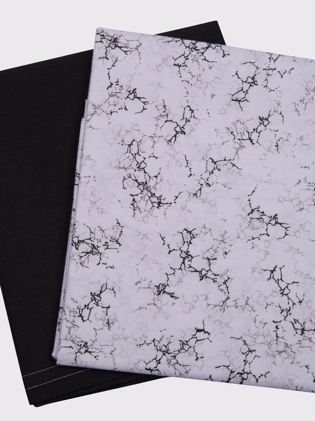 

Maharaja Men Printed Shirt and Trousers Clothing Fabric, White