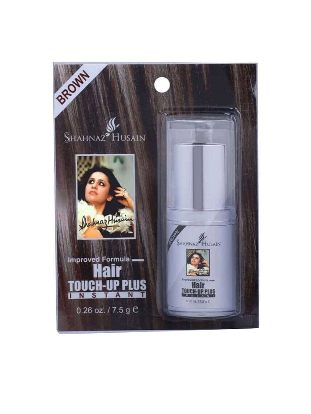 

Shahnaz Husain Instant Hair Touch-Up Plus - 7.5g - Brown