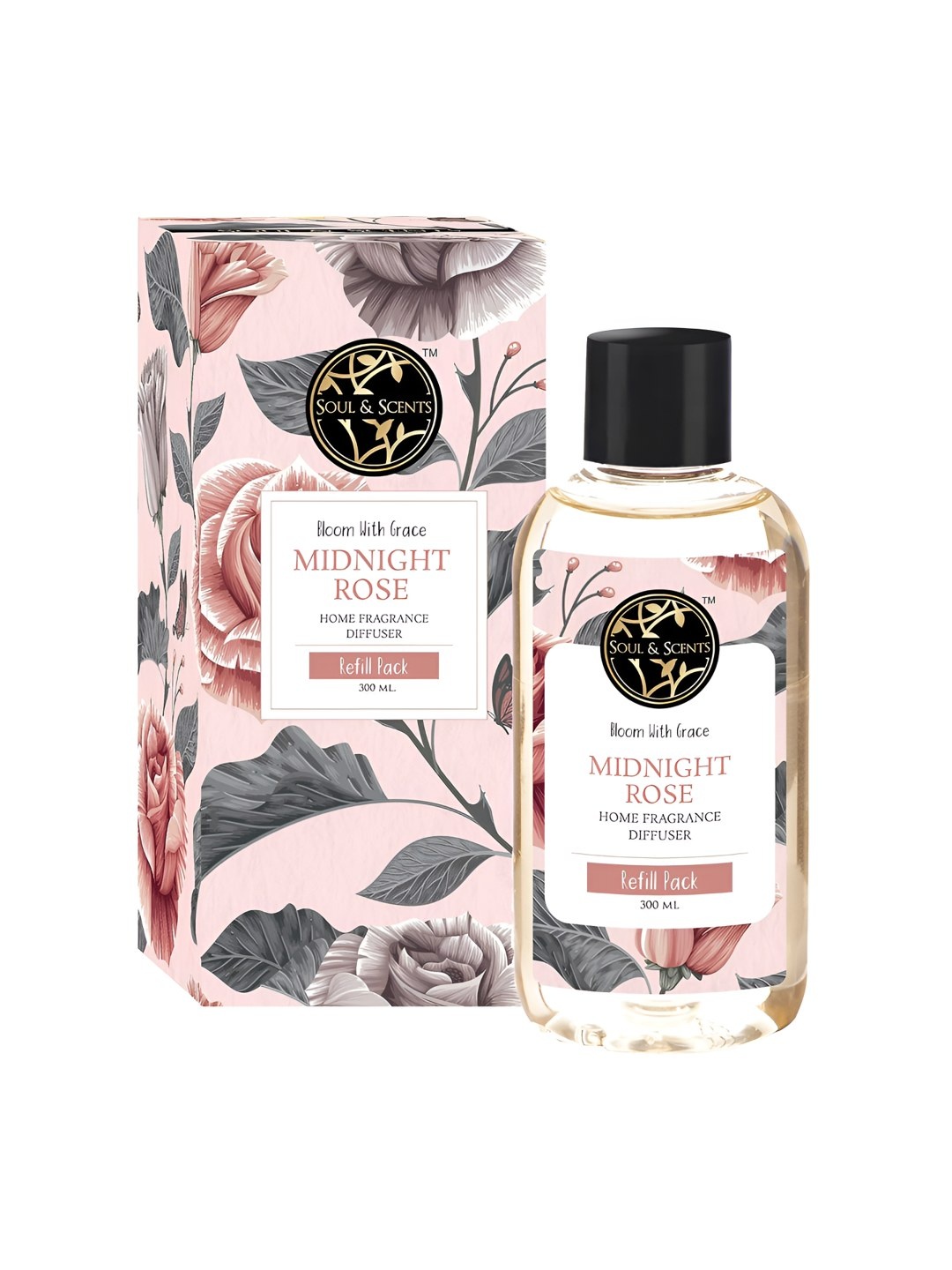 

SOUL & SCENTS Transparent Midnight Rose Fragrance Aroma Oil