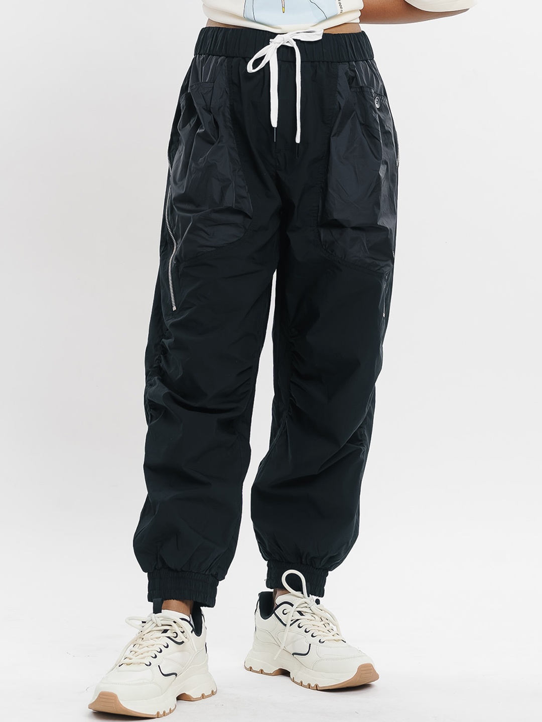 

FREAKINS High-Rise Cargos, Black