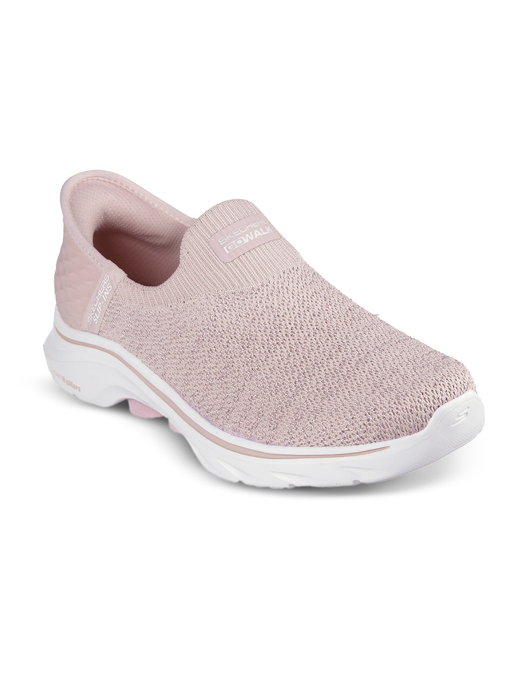 

Skechers Women Slip-Ins: Go Walk Walking Shoes, Pink