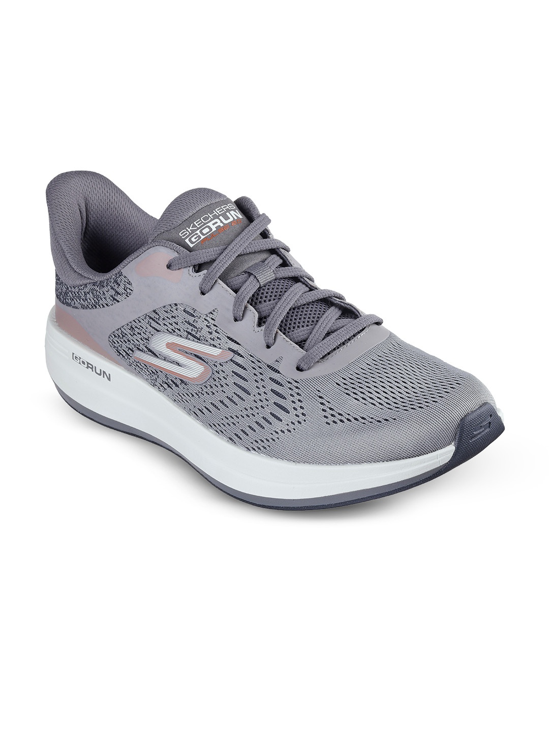 

Skechers Men GO RUN PULSE 2 Running Shoes, Grey