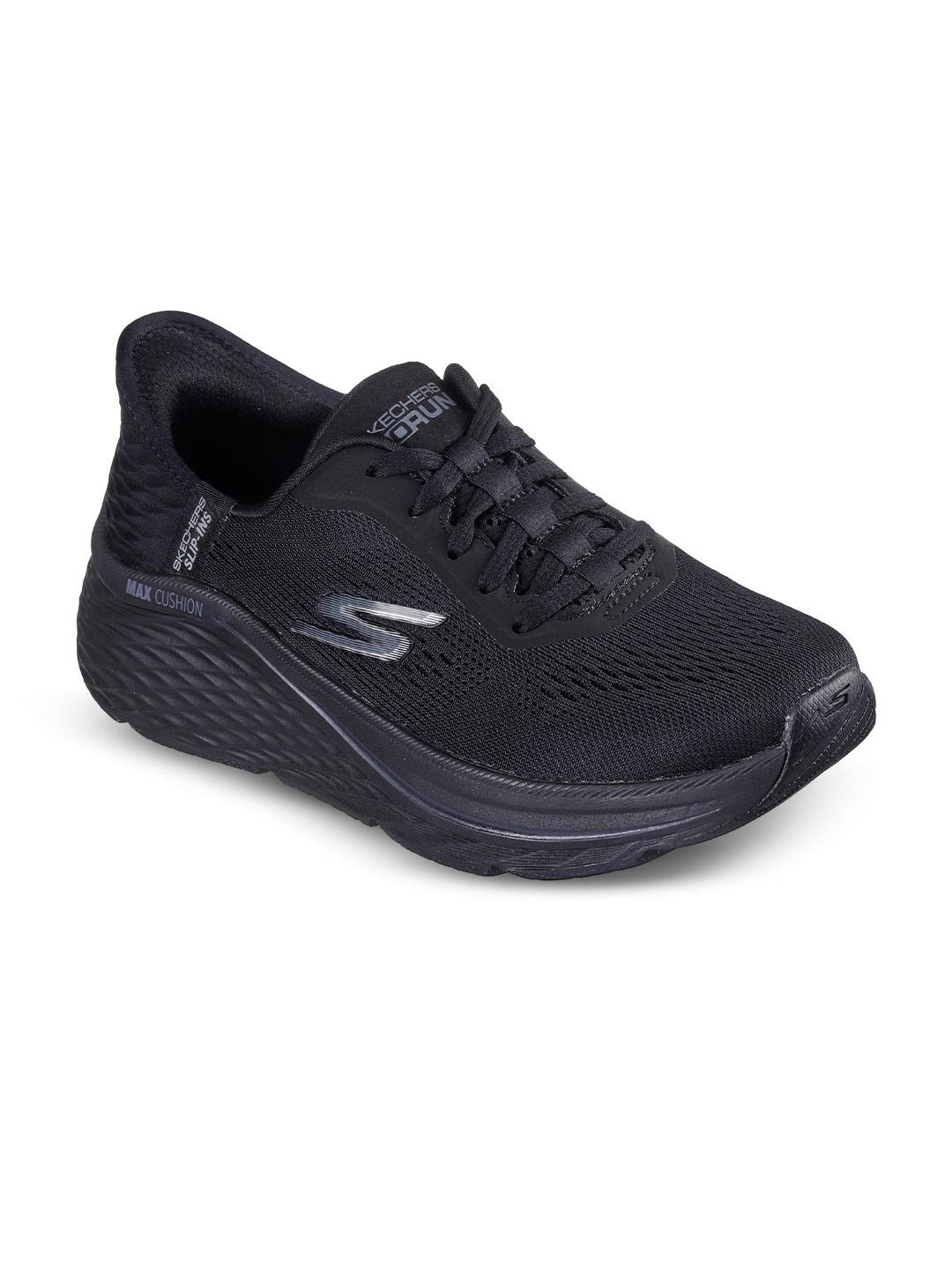 

Skechers Women SKECHERS SLIP-INS: MAX CUSHIONING AF - GAME, Black