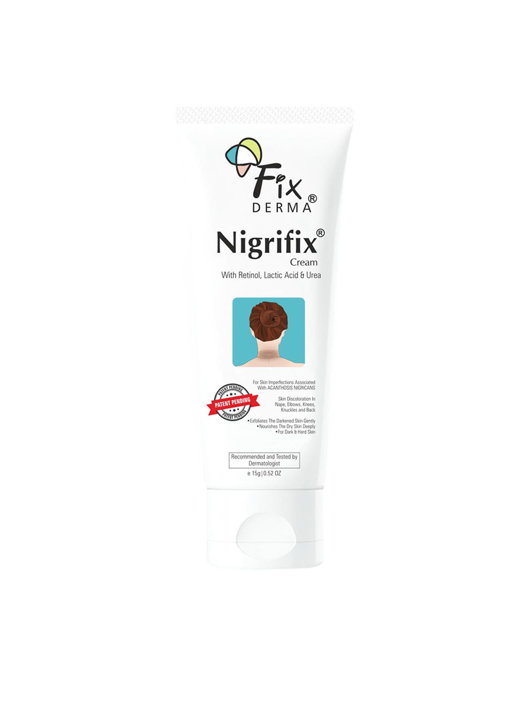 

FIXDERMA Nigrifix Cream With Acanthosis Nigricans For Dark Neck & Ankles - 15g, White