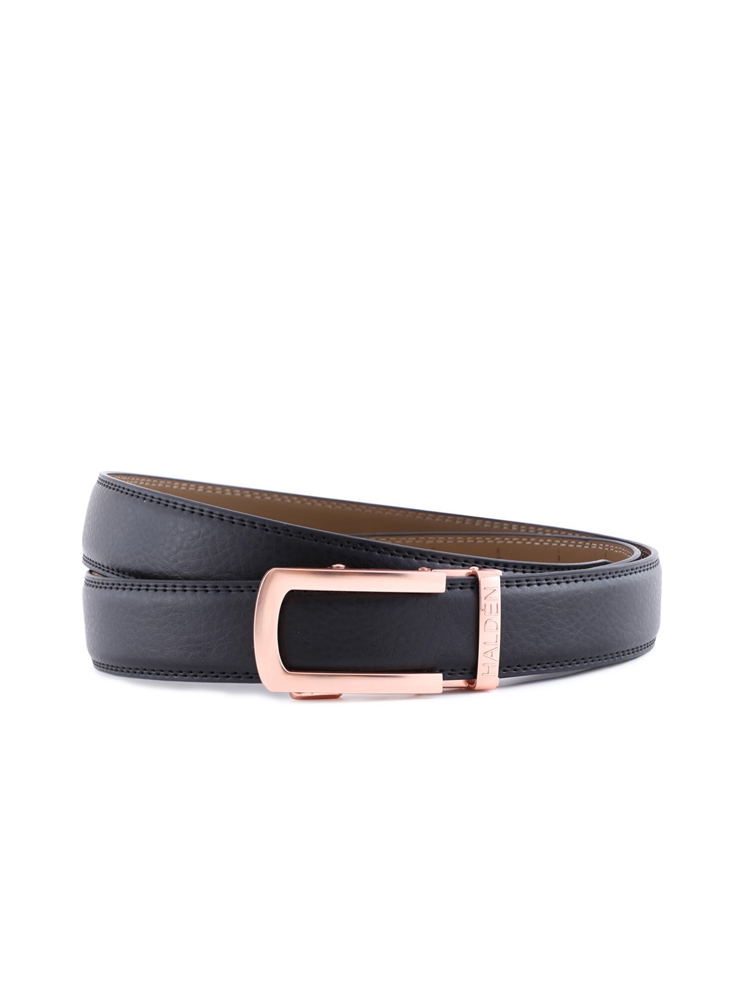 

HALDEN Men Leather Formal Belt, Rose