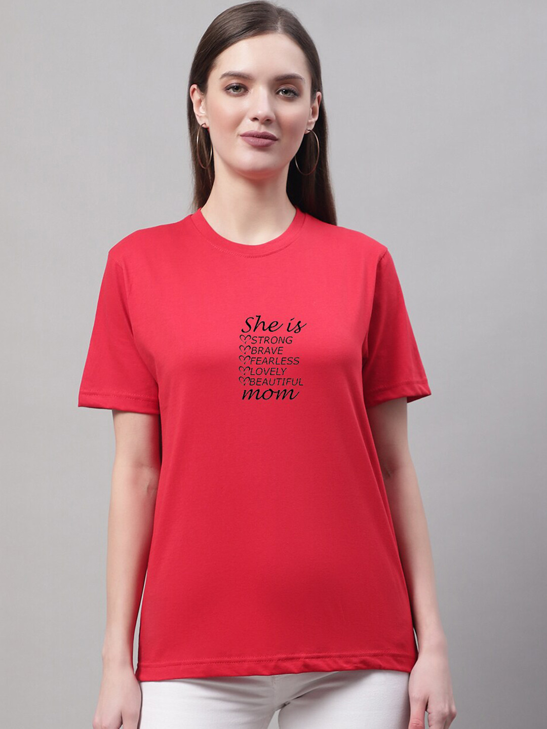 

Miaz Lifestyle Print Cotton Top, Multi