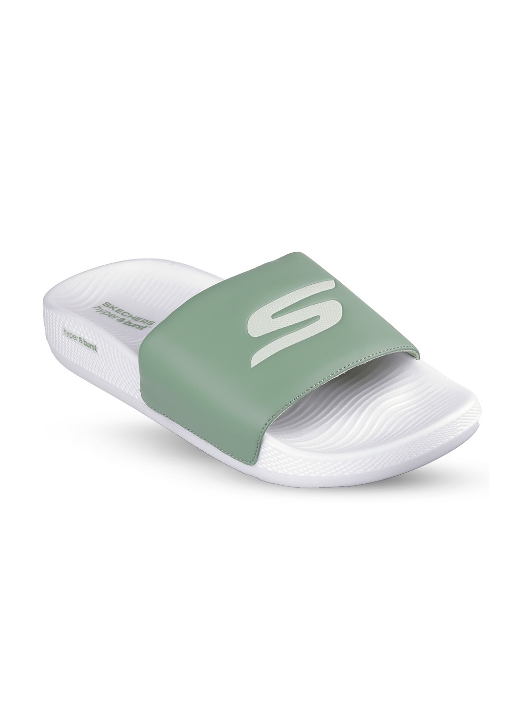 

Skechers Men HYPER SLIDE - DERIVER Flip Flops, Green