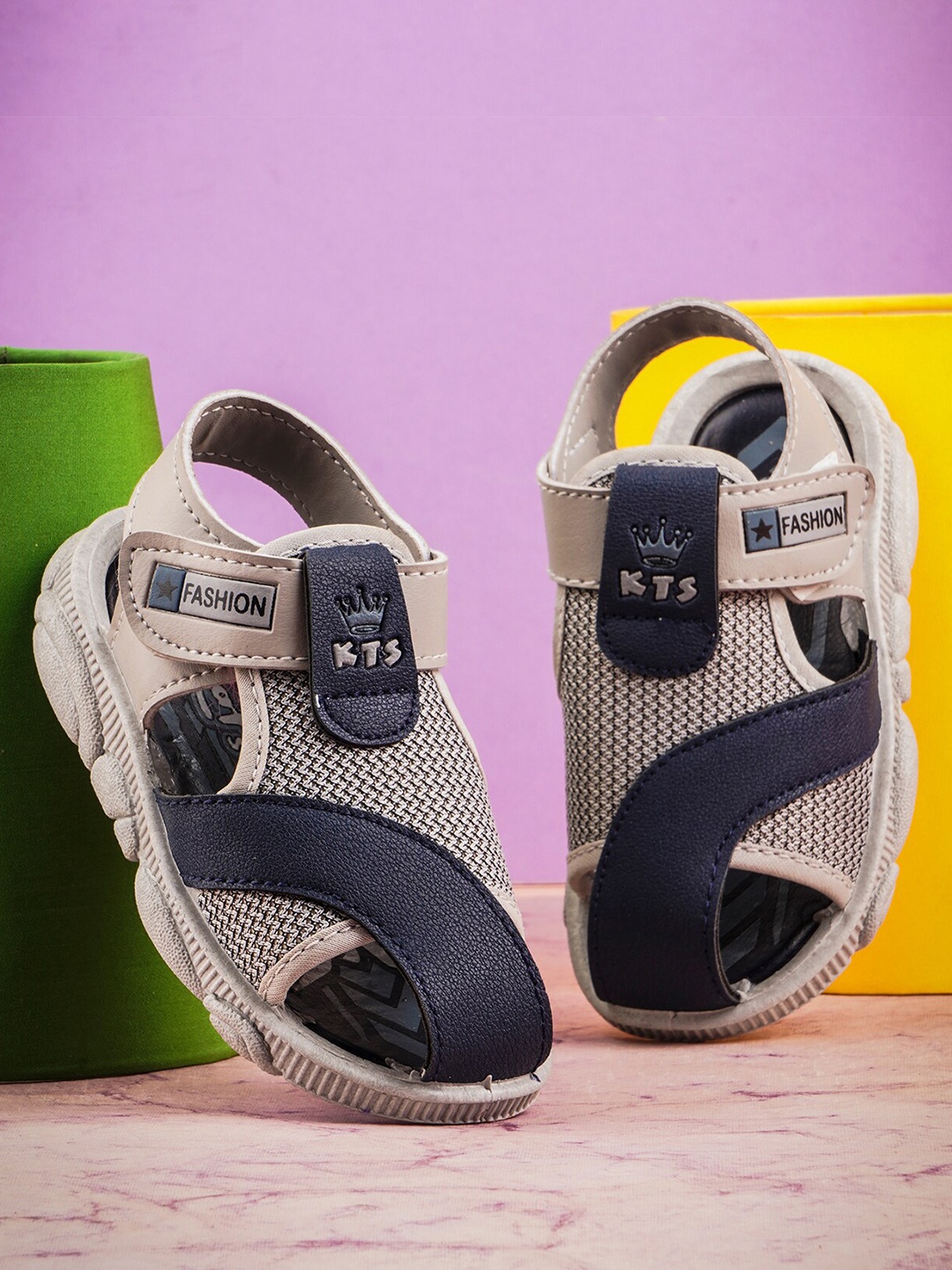 KATS Kids Sports Sandals, Navy blue