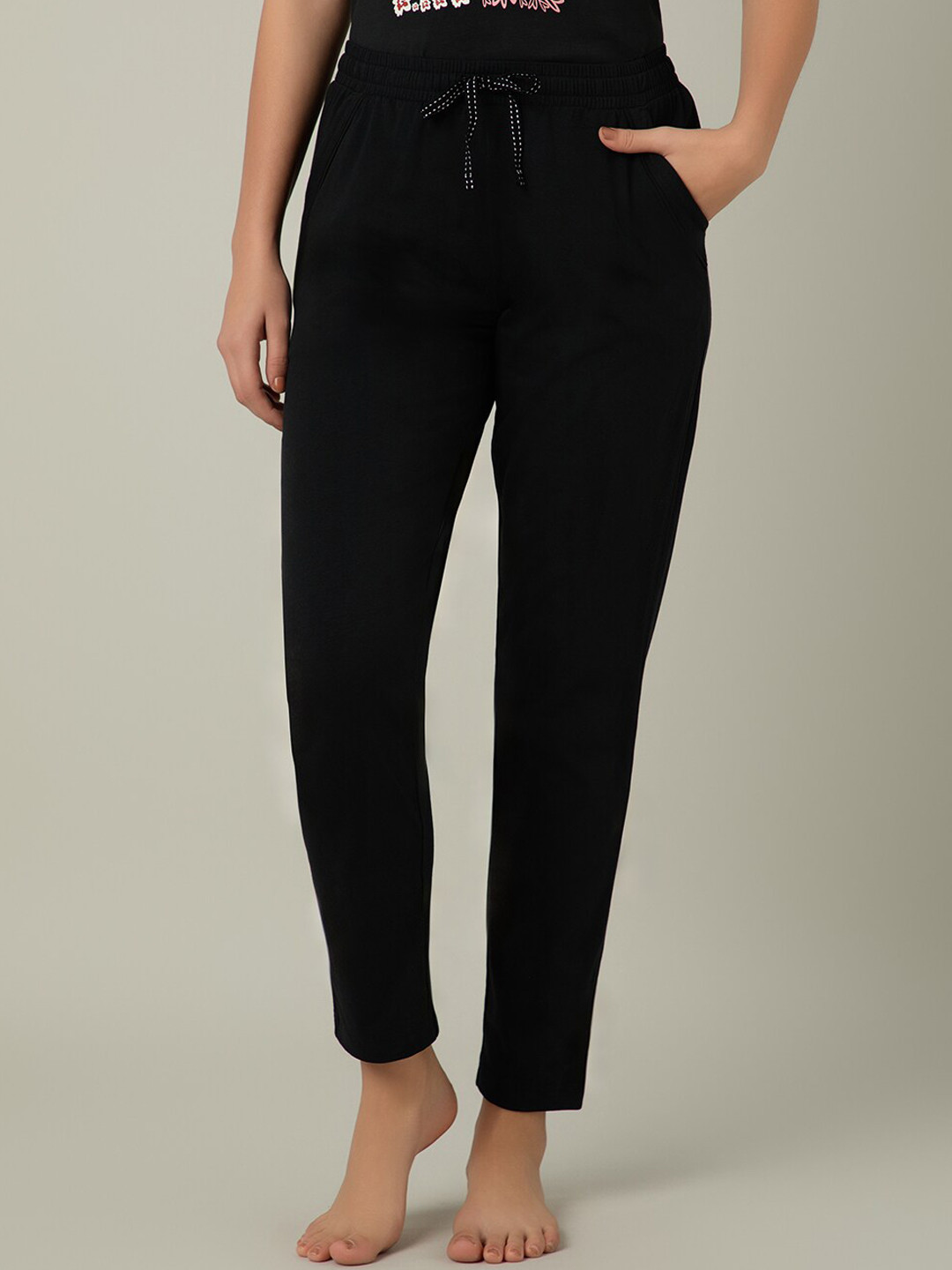 

Amante Women Straight-Leg Lounge Pants, Black