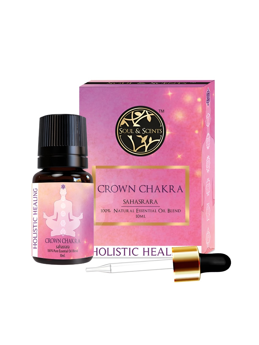 

SOUL & SCENTS Purple Crown Chakra Synergistic Aroma Oil 10 ml