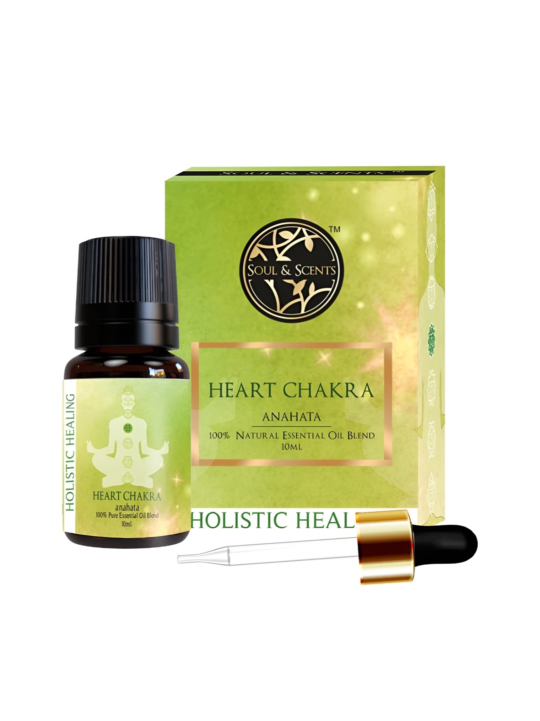 

SOUL & SCENTS Green Heart Chakra Synergistic Aroma Oil 10 ml
