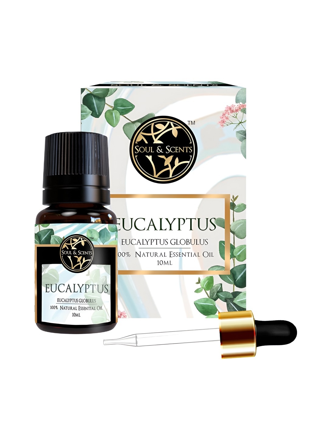 

SOUL & SCENTS Black Natural Eucalyptus Aroma Oil 10 ml