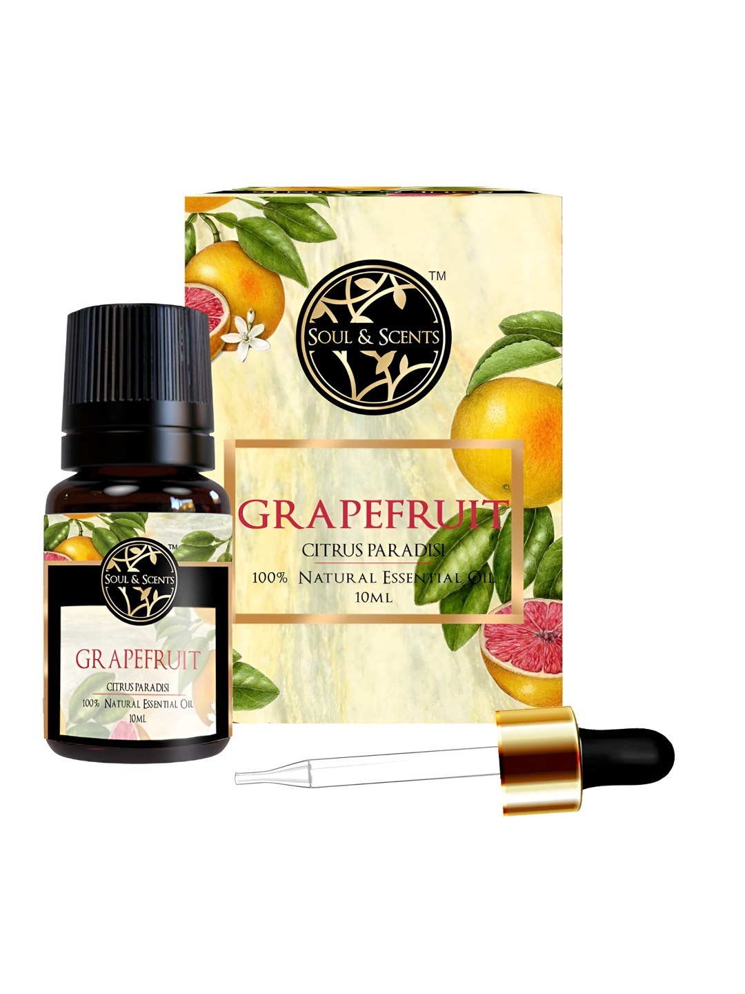 

SOUL & SCENTS Black Natural Grapefruit Essential Oil 10 ml