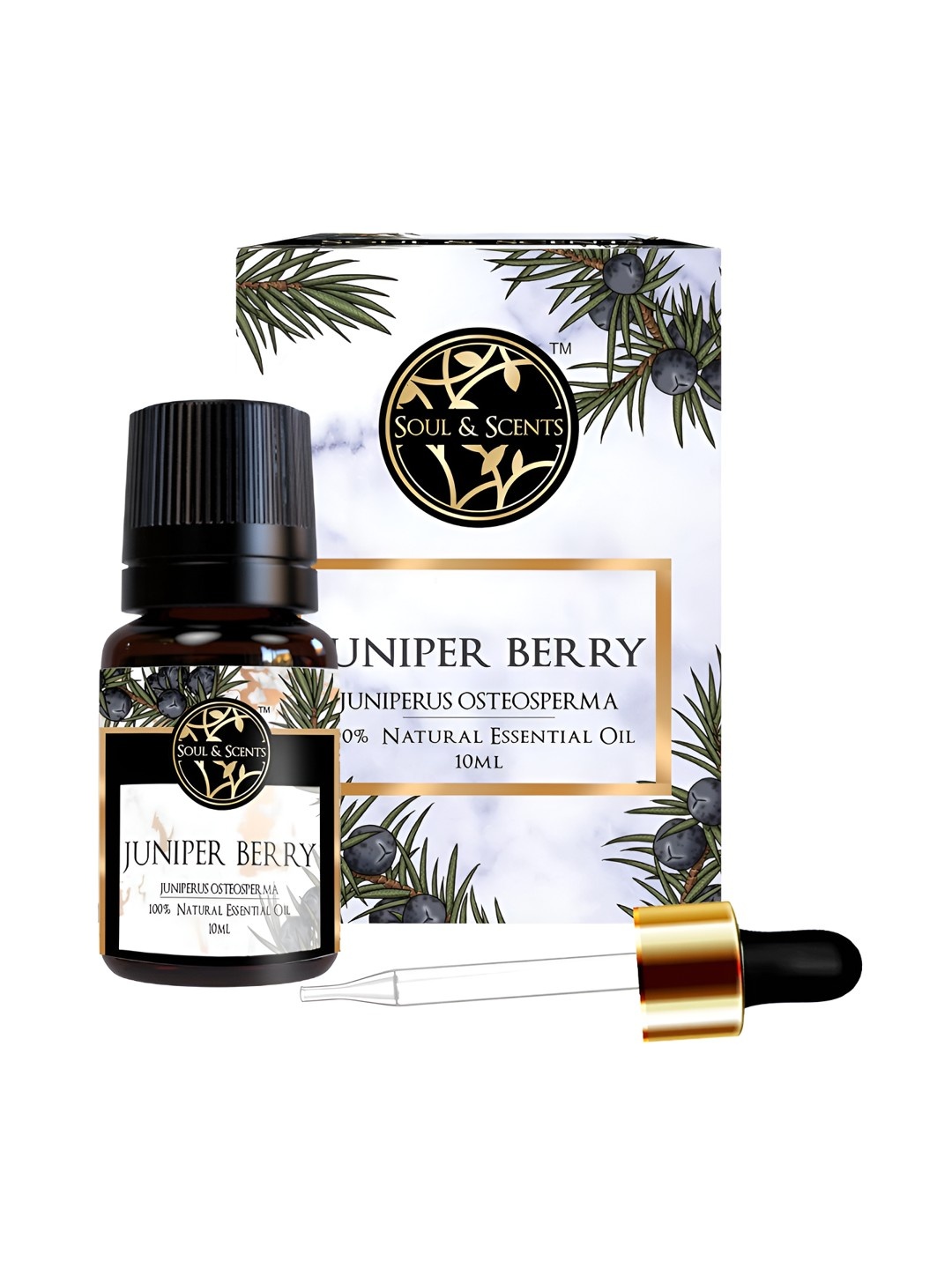 

SOUL & SCENTS Black Natural Juniper Berry Essential Oil 10 ml