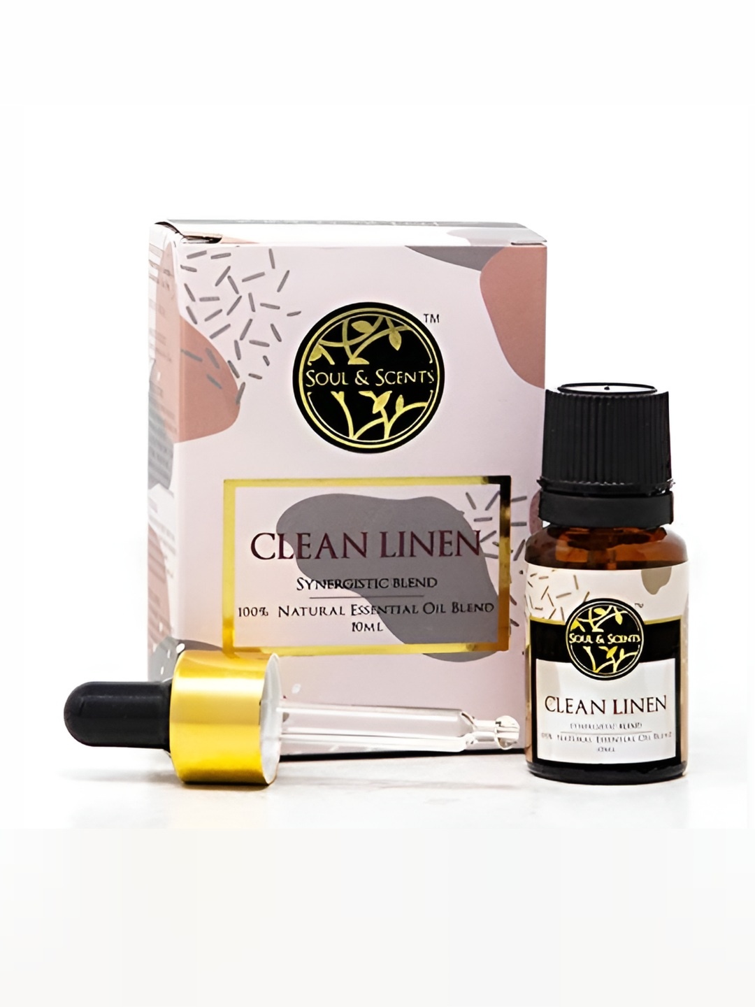 

SOUL & SCENTS Black Clean Linen Synergistic Oil Mood Enhancer-10ml