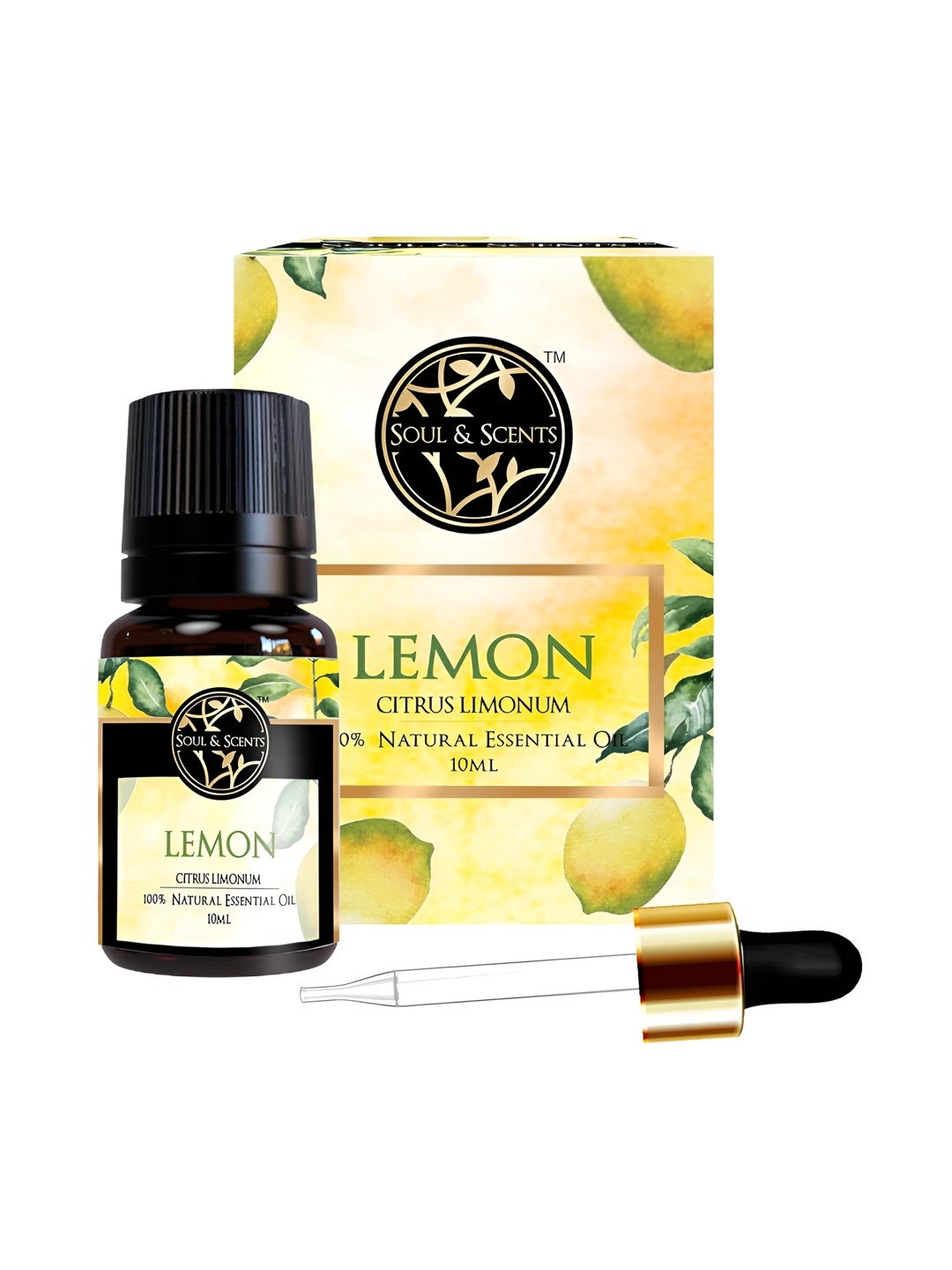 

SOUL & SCENTS Yellow Natural Lemon Essential Oil - 10 ml