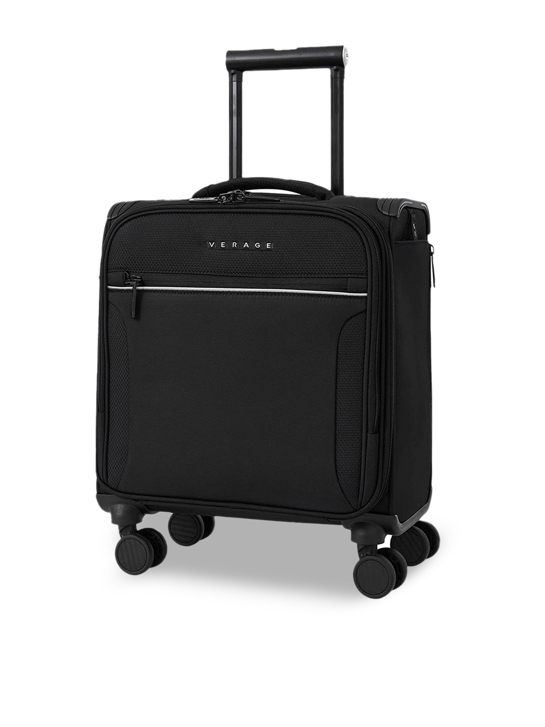 

VERAGE Toledo Soft Sided Cabin Trolly Bag 44.0L, Black