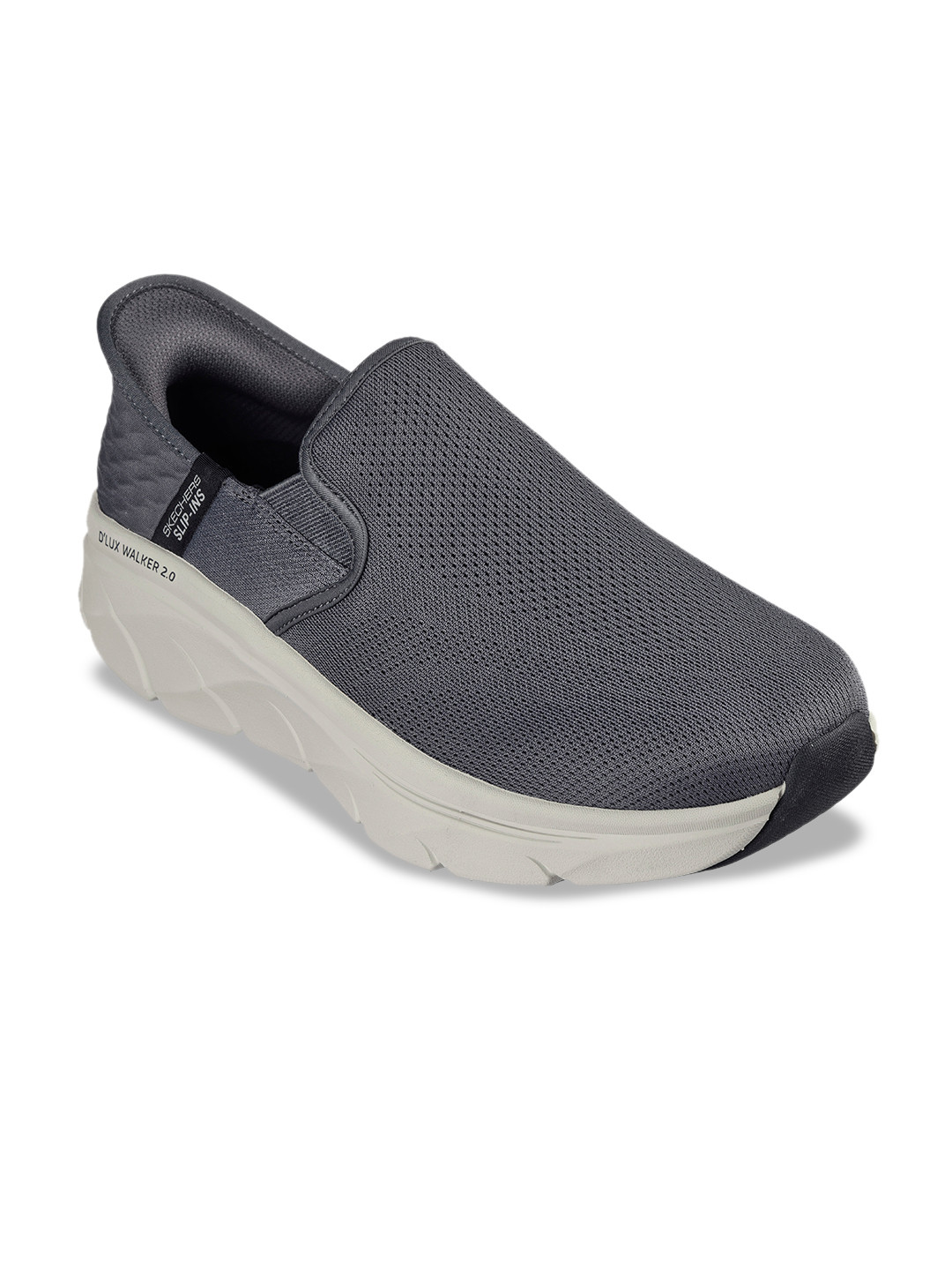 

Skechers Men SLIP-INS RF: D'LUX WALKER 2.0 - REELER Sneakers, Charcoal