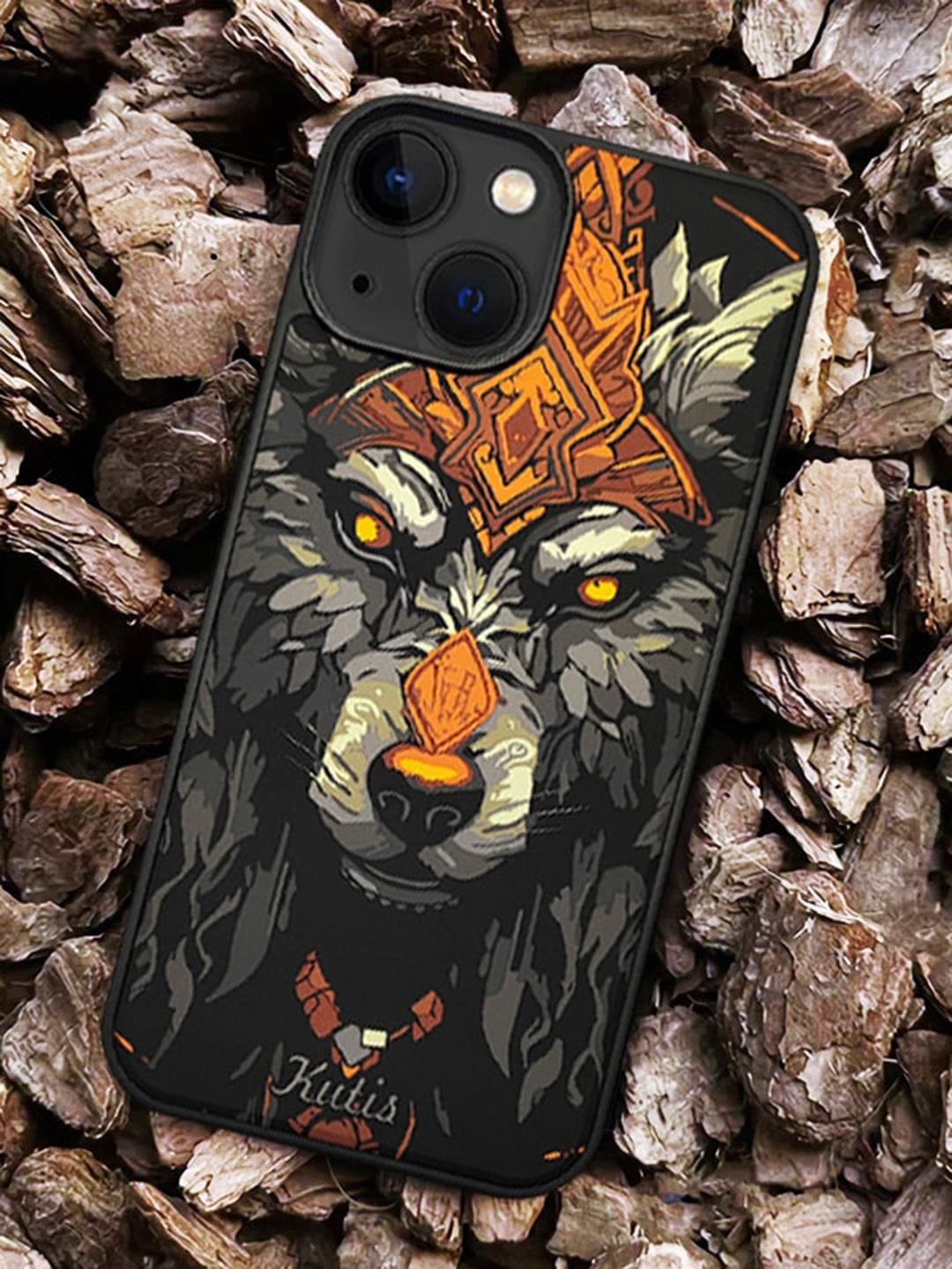 

TREEMODA Conversational Printed iPhone 15 Back Case Mobile Accessories, Grey