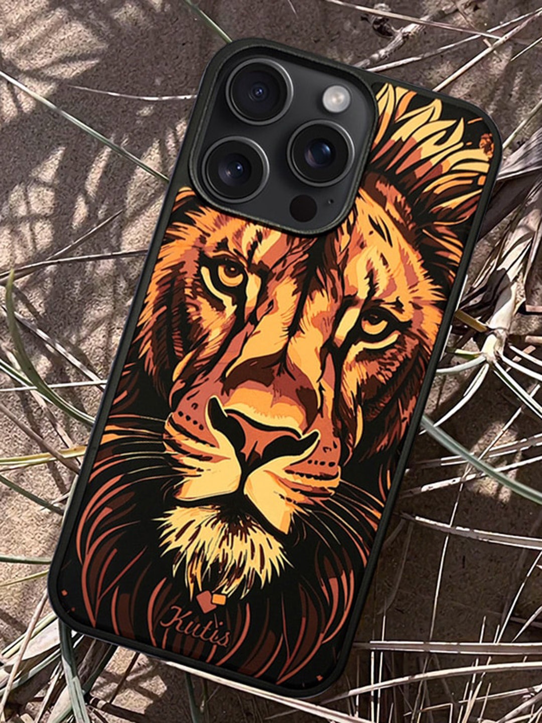 

TREEMODA Graphic Printed iPhone 15 Pro Back Case Mobile Accessories, Yellow