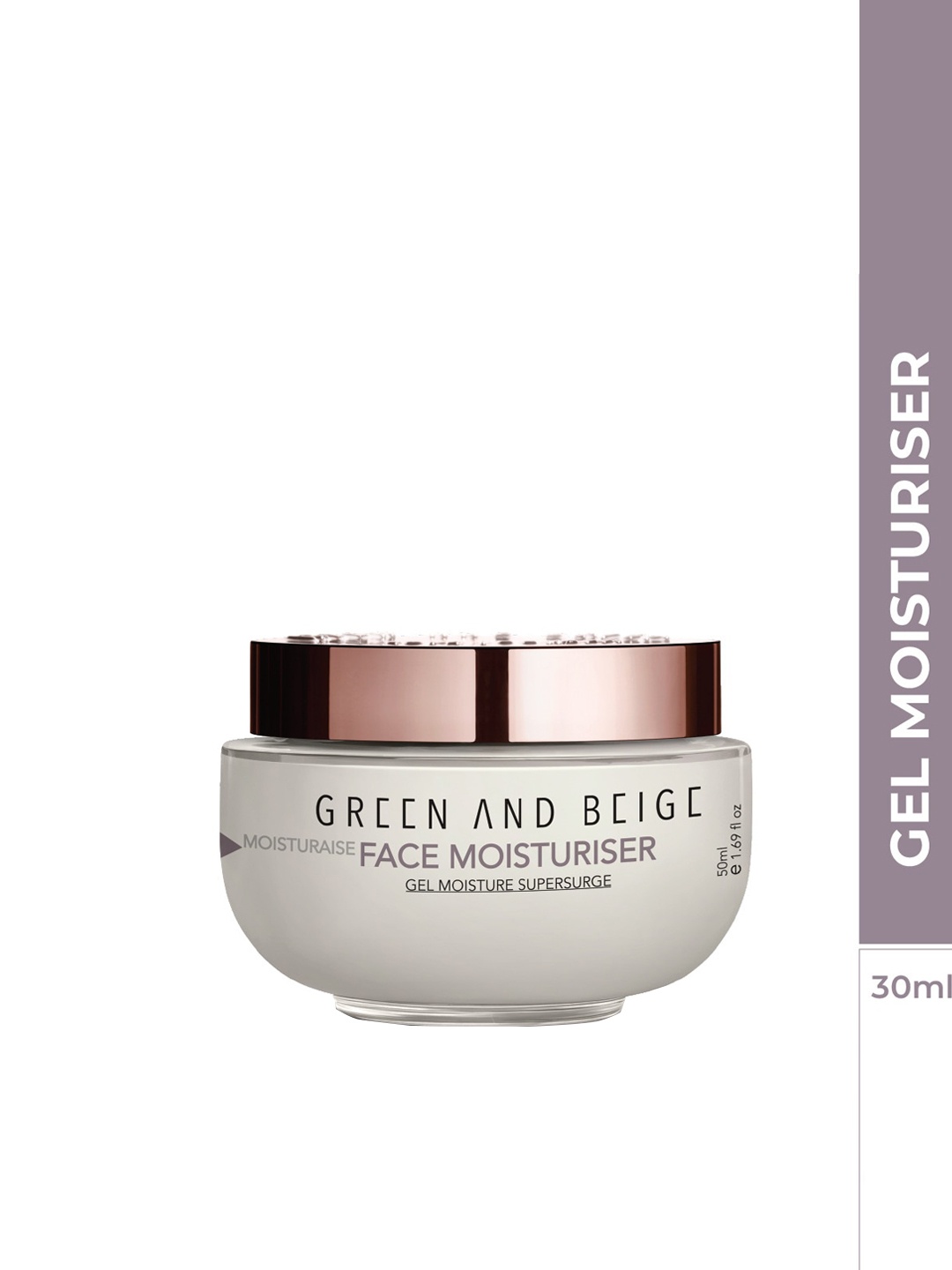 

GREEN AND BEIGE Moisturaise Face Gel Supersurge Moisturiser - 50ml, Cream