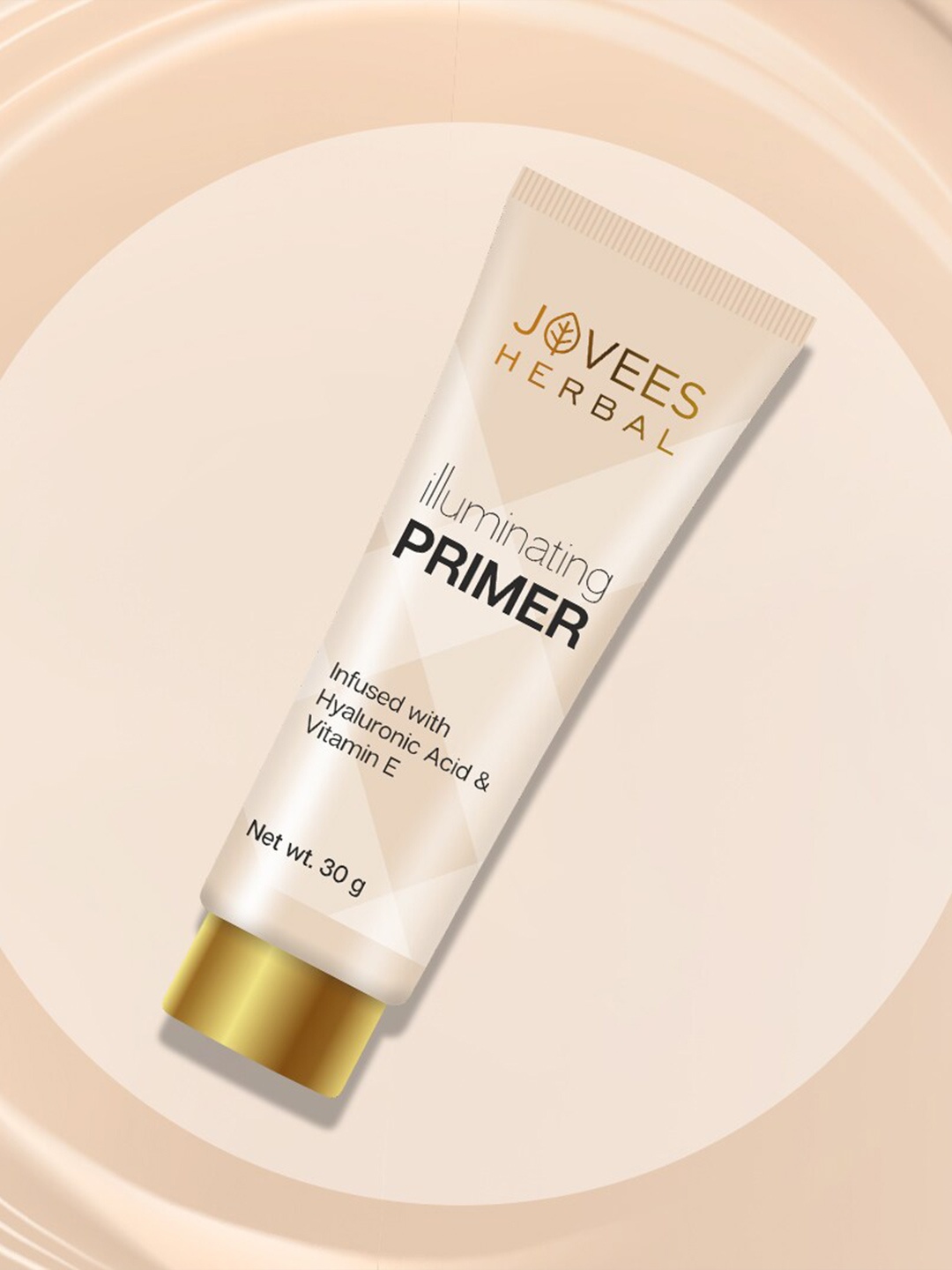 

Jovees Herbal Illuminating Primer With Hyaluronic Acid - 30g, White