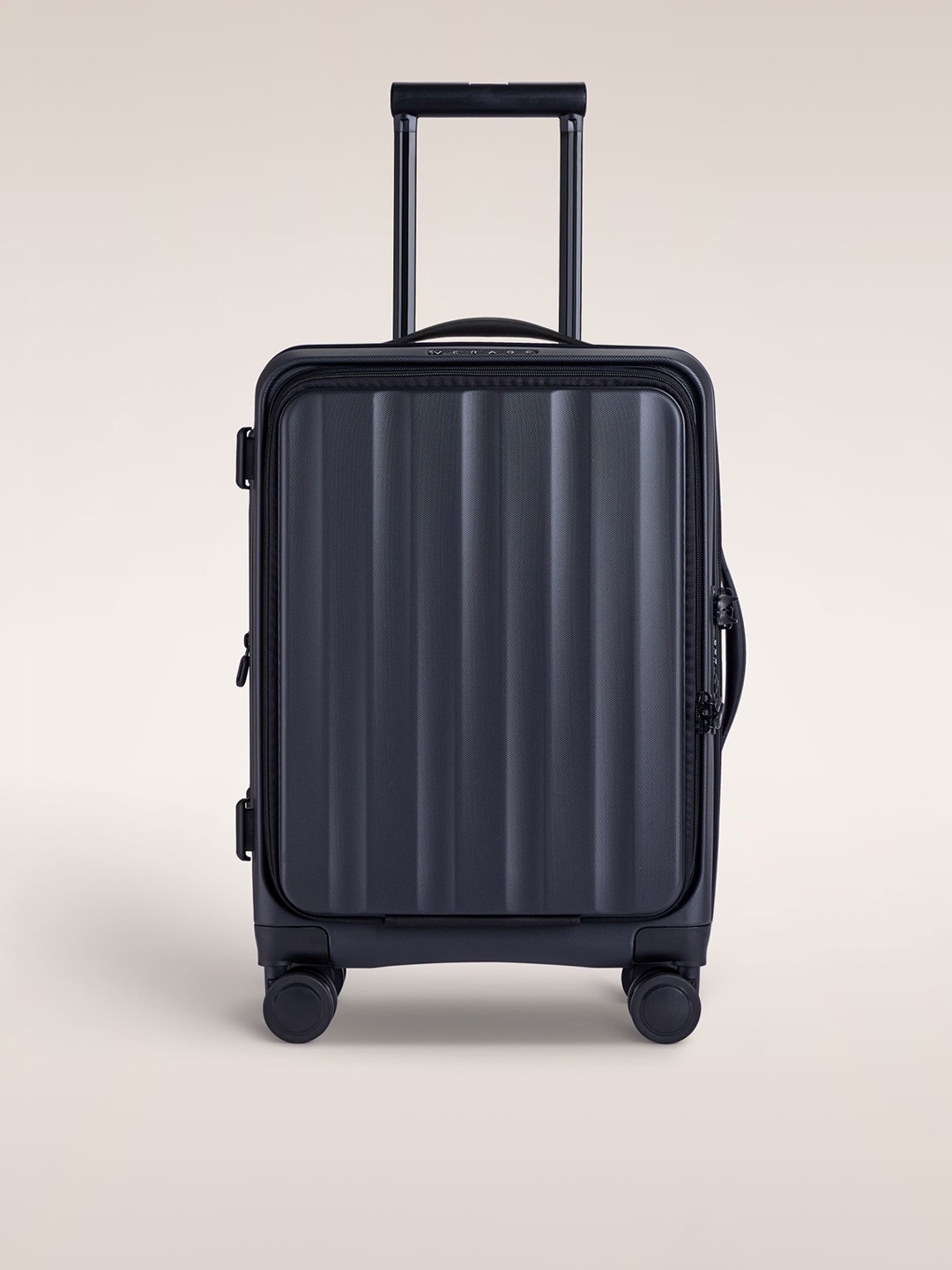 

VERAGE Greenwich Textured Hard-Sided Medium Trolley Suitcase 75.0L, Black