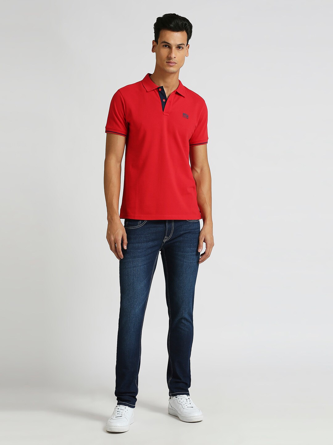 

Pepe Jeans Polo Collar Short Sleeves T-shirt, Red