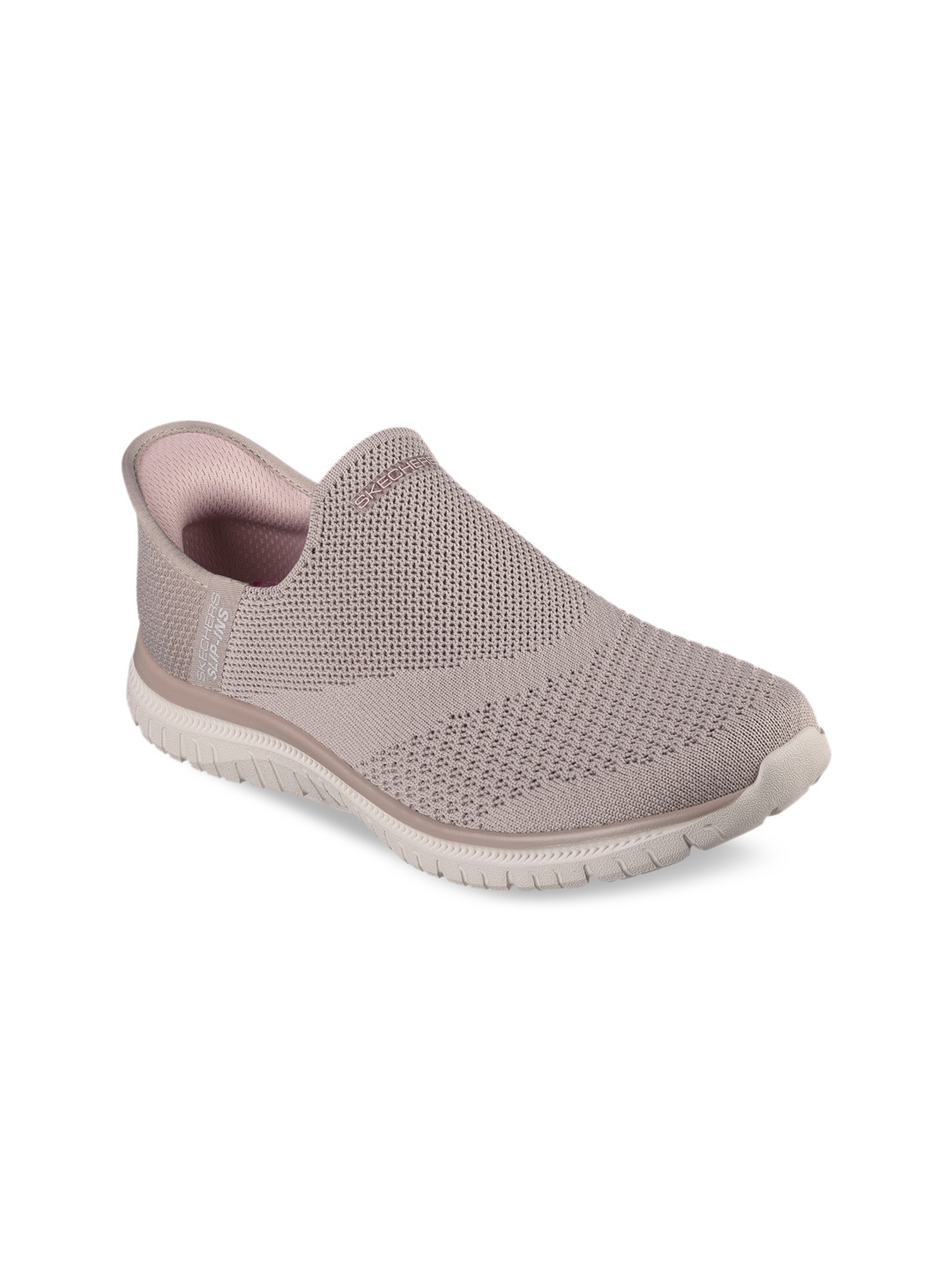 

Skechers Women SLIP-INS: VIRTUE - SLEEK Slip-On Sneakers, Taupe