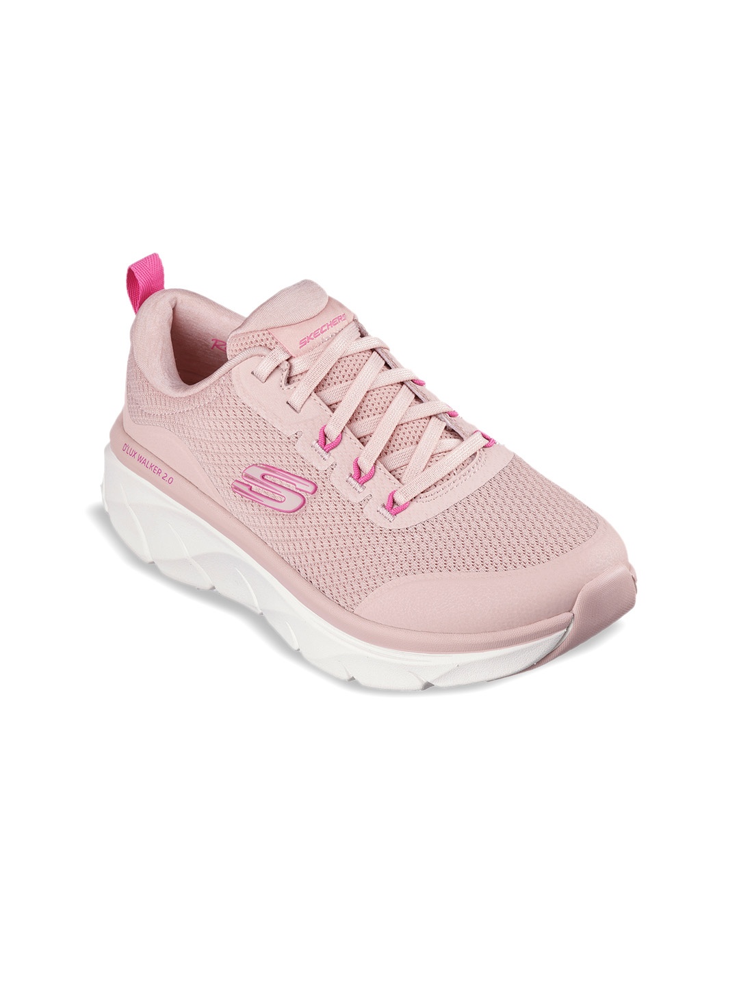 

Skechers Women D'LUX WALKER 2.0-RADIANT ROSE Sneakers, Pink