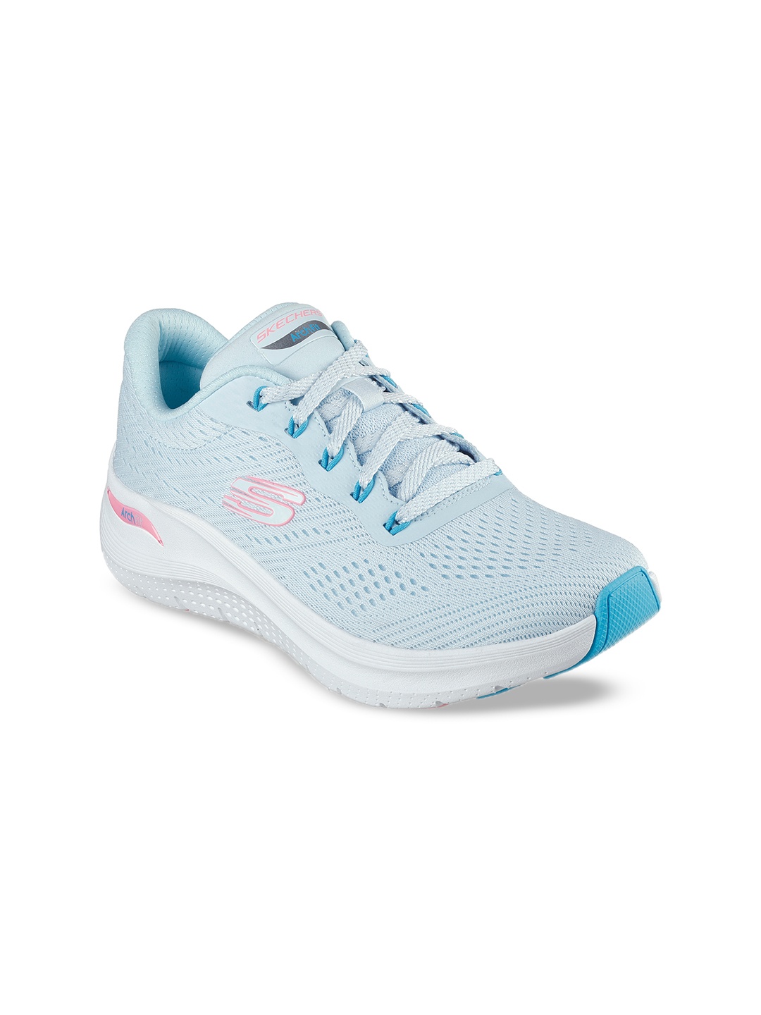 

Skechers Women ARCH FIT 2.0 - BIG LEAGUE Textured Sneakers, Blue