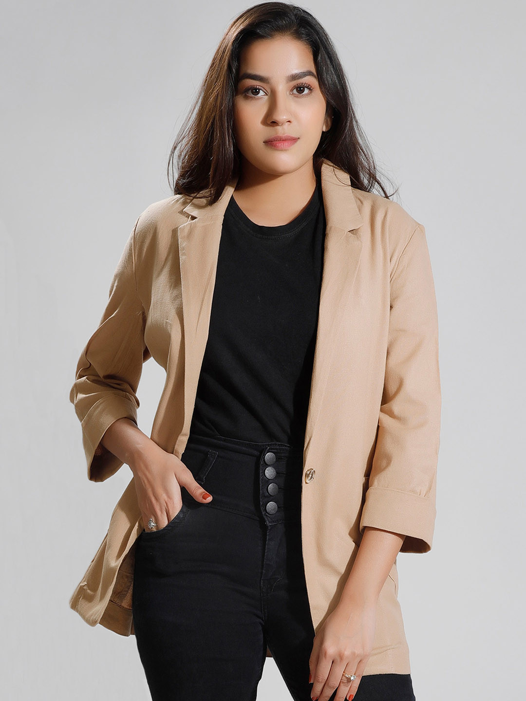 

Dream of Glory Inc Women Lightweight Jacket, Beige