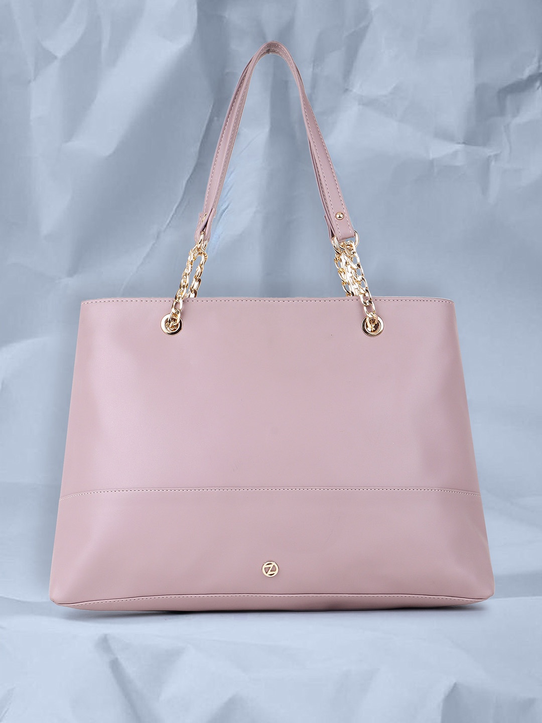 

OsaiZ Structured Shoulder Bag, Rose gold