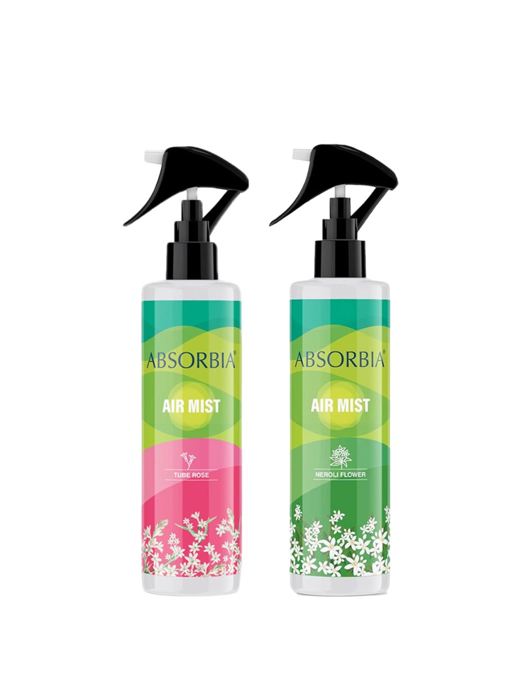 

Absorbia Pink 2-Pcs Tube Rose & Neroli Flower Fragrance Air Freshener