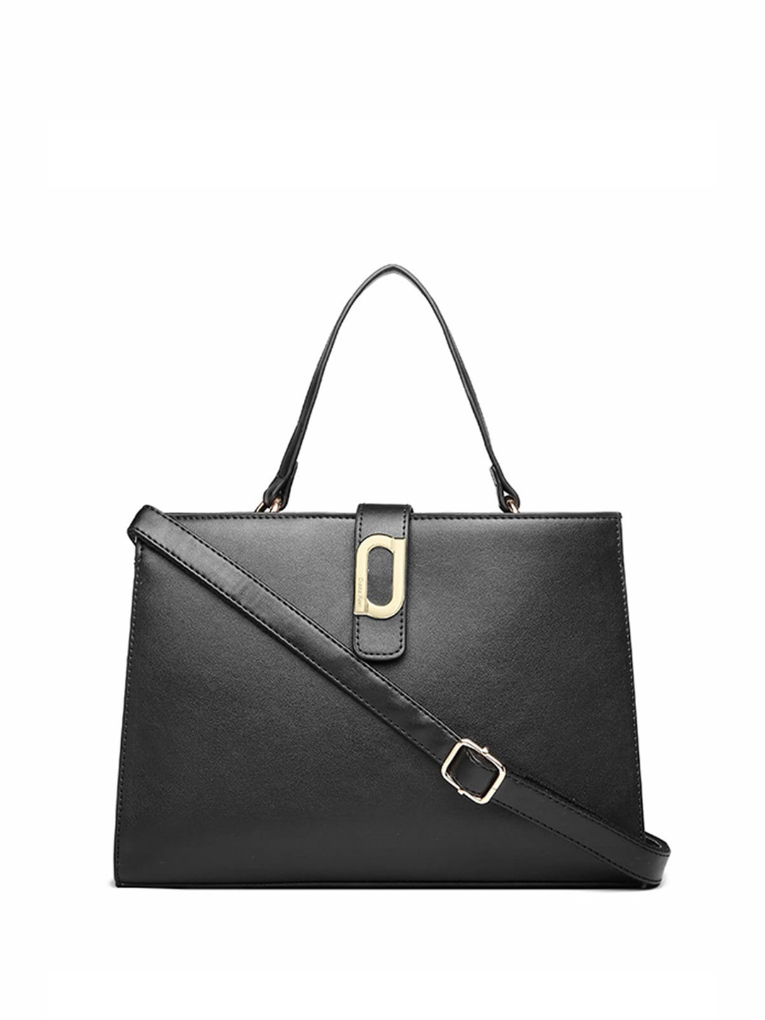 

Diana Korr Structured Handheld Bag, Black