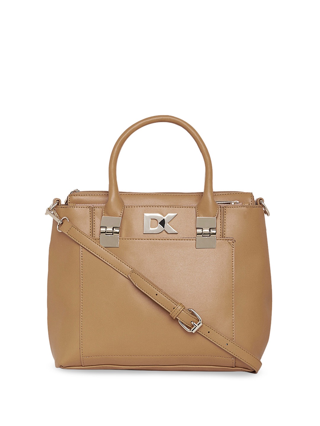 

Diana Korr Leather Swagger Handheld Bag, Tan