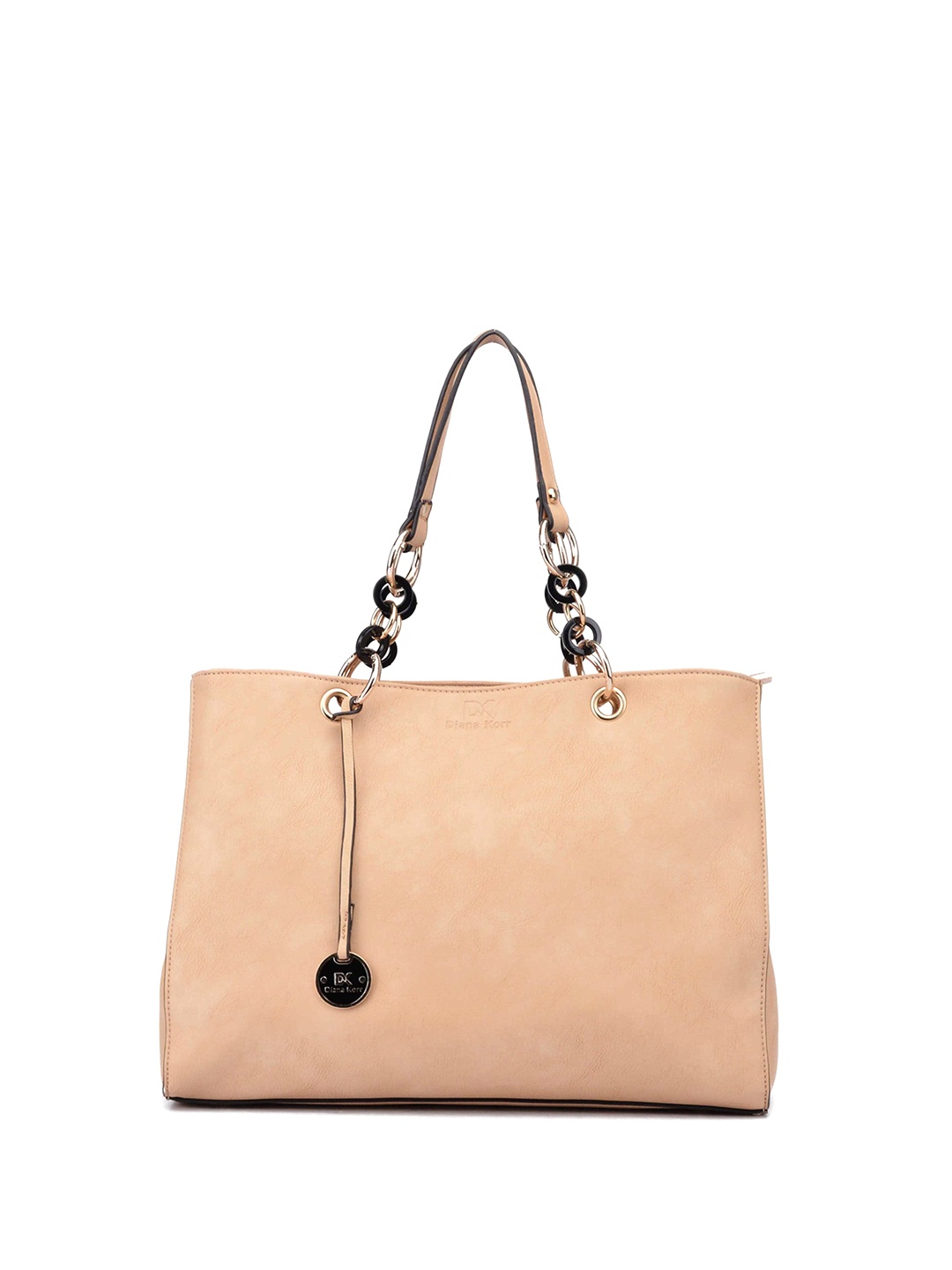 

Diana Korr Structured Handheld Bag, Beige