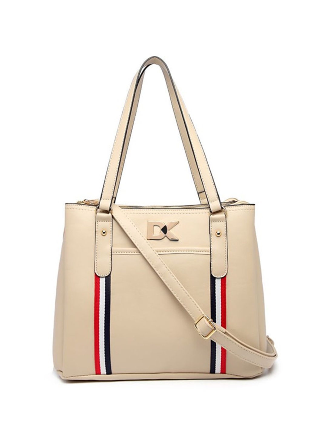

Diana Korr Structured Handheld Bag, Beige