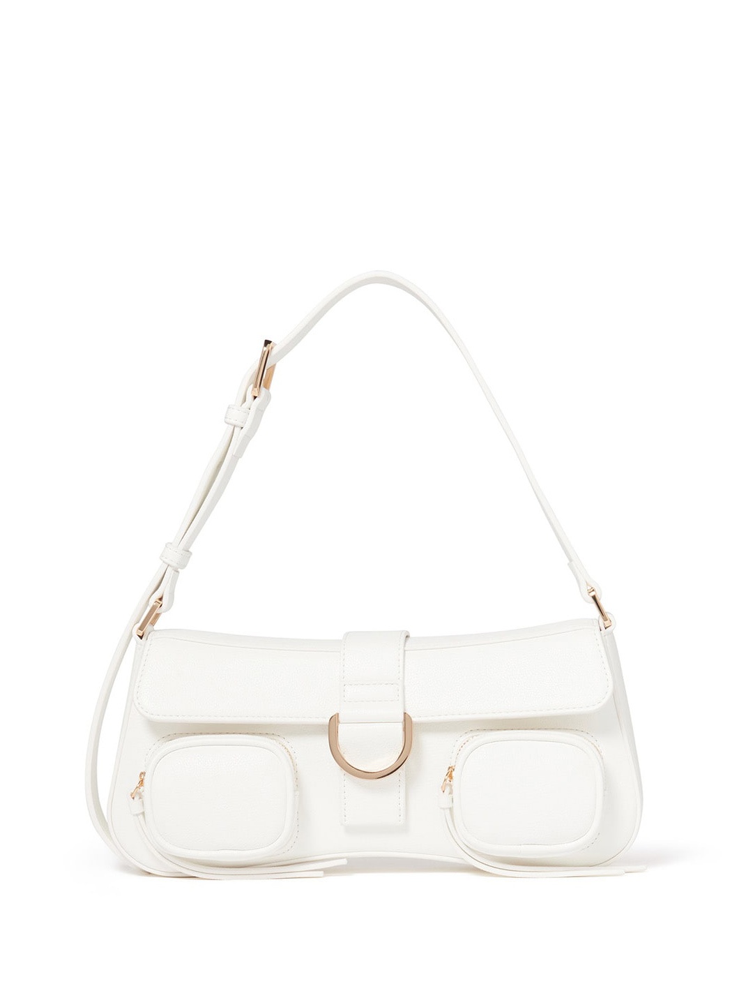 

Forever New Structured Shoulder Bag, White