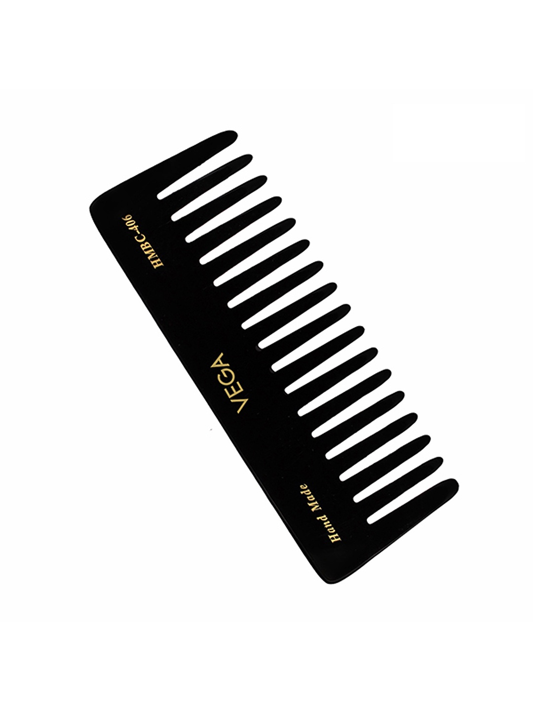 

VEGA HMBC-406 Handmade Large Shampoo Hair Comb - Black