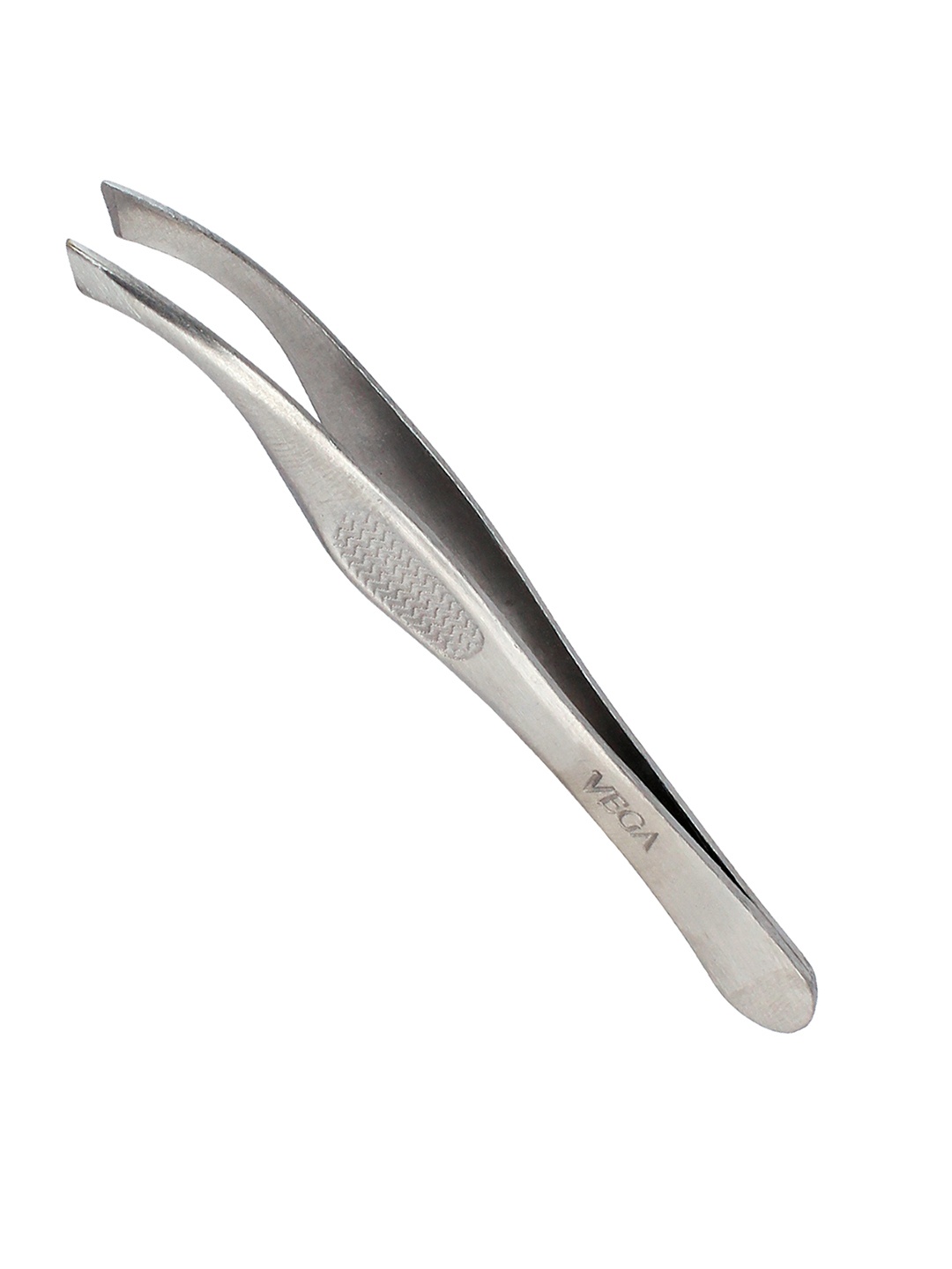 

VEGA TW-03 Tweezer with Slant Tip - Silver Toned