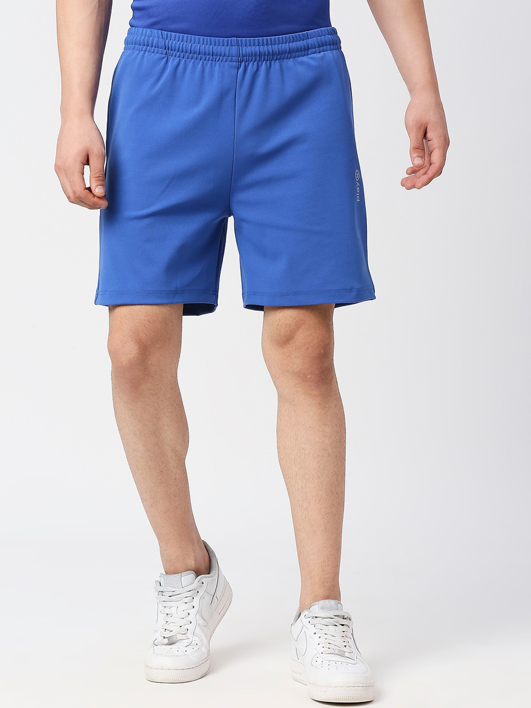 

playR Men Dri-FIT Sports Shorts, Blue