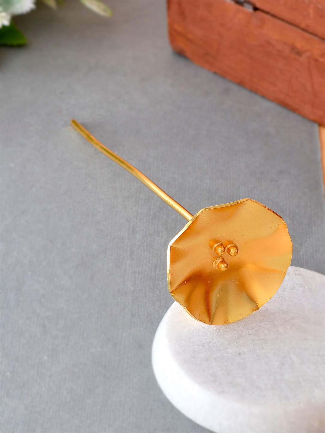 

Silvermerc Designs Bumpit Hair Pin, Gold