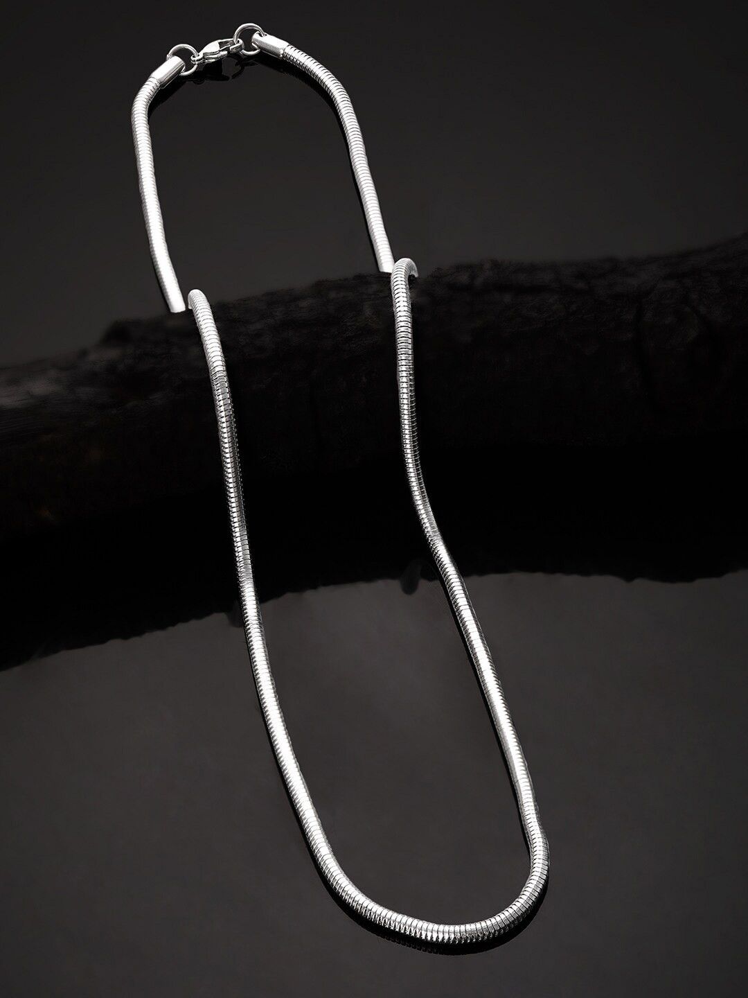 

The Roadster Lifestyle Co. Men Silver-Plated Chains